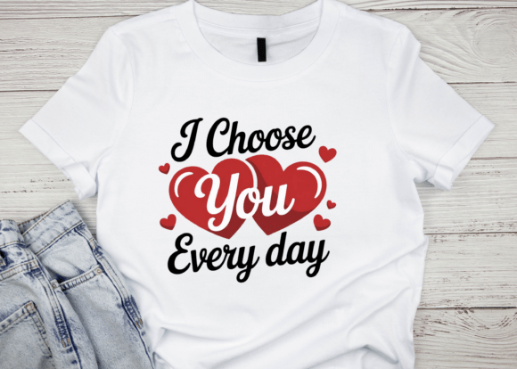 Download I Choose You Every Day Romantic Design - Premium Bundle